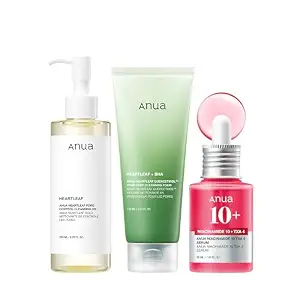 Anua 3-Step Glass Skin Beginner Kit