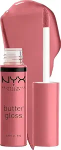 NYX PROFESSIONAL MAKEUP Butter Gloss, Non-Sticky Lip Gloss - Tiramisu (Brown)