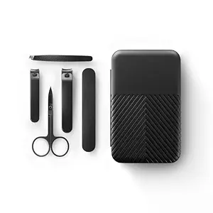 MANSCAPED® Shears 3.0, 5-Piece Precision Men’s Nail Grooming Travel Kit