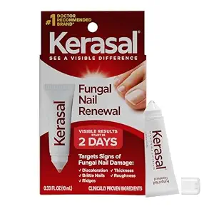 Kerasal Nail Renewal, Restorative Nail Repair for Damaged Nails, 0.33 oz