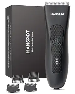 MANSPOT Manscape Groin & Body Hair Trimmer for Men, Electric Pubic Shaver
