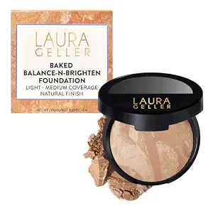 LAURA GELLER Baked Balance-n-Brighten Powder Foundation – Light