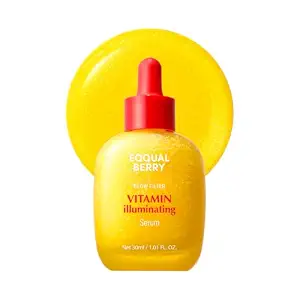 EQQUALBERRY Vitamin Illuminating Serum | Niacinamide 4% & TXA | Brightening Vitamin C Serum for Face Glow with Hyaluronic Acid | Dark Spot & Uneven Tone Care | Korean Skincare, 1.01 fl oz