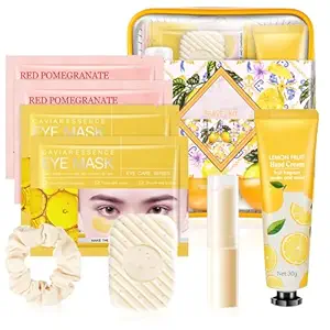 Gifts for Women Skin Care Set, 11 Pcs Skincare Kit For Women Gift Complete Travel -Size Spa Kit Skincare Gift Set Teens Birthday Galentines Day Party Favors Valentines Mothers Day Gift