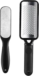 Fu Store 2 Pack Foot Files Callus Remover Foot Rasp Dual Sided Foot File